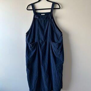 Diverse Italia navy blue overall style dress